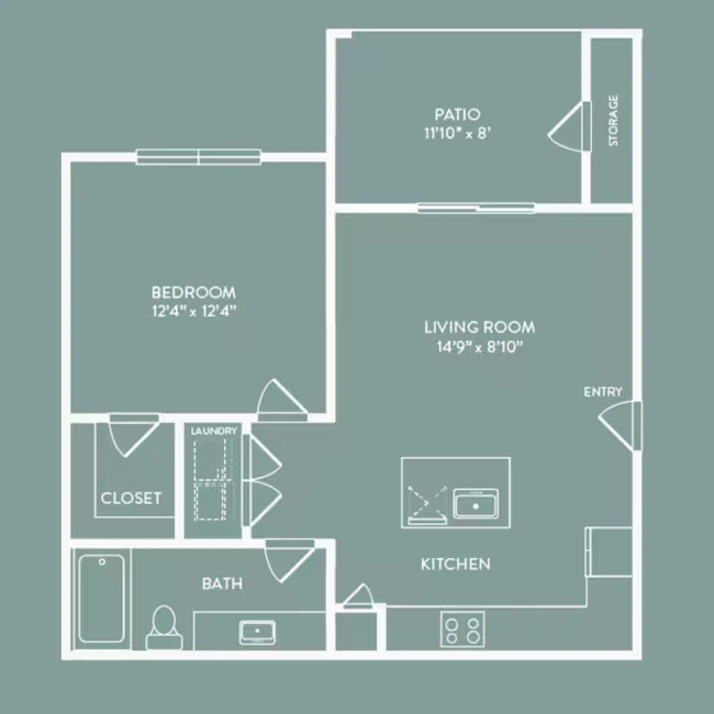 A1 Crockett 925 floor plan